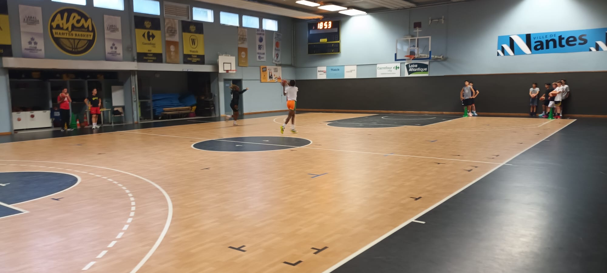 Ouverture des entraînements